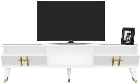 White Floor-Standing TV Stand 150x29x44 cm White Floor-Standing TV Stand 150x29x44 cm
