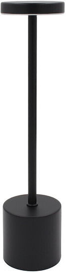 Viosarp Table Lamp LED with Black Shade and Base