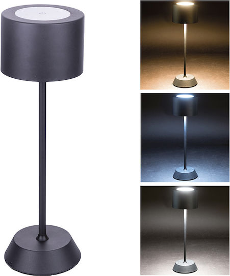Kooper Metall Tischlampe LED mit Schwarz Schirm und Basis Kooper Metall Tischlampe LED mit Schwarz Schirm und Basis