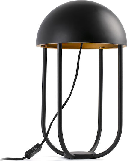 Faro Barcelona Jellyfish Metal Lampă de masă LED cu Abajur Negru și Bază