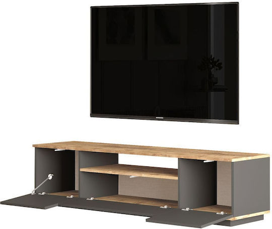 TV-Ständer Weiß M180xT45xH45cm