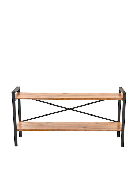 Metal Multicolour TV Stand L120xD34xH60cm