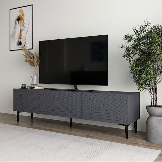 SteweHome TV-Ständer Grau M160xP30xH44cm