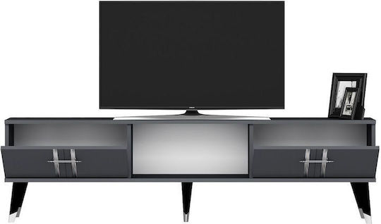 Floor-Standing Gray TV Stand 150x29x44 cm Floor-Standing Gray TV Stand 150x29x44 cm