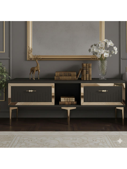 TV Stand Melamine M150xD30xH41cm SteweHome-020539-V40502
