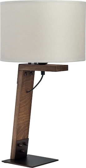 ArkoLight Holz Tischlampe für Fassung E27