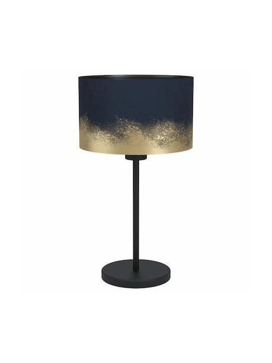 Eglo Casuarita Metal Table Lamp for Socket E27 with Gold Shade and Black Base