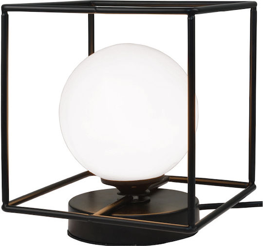 Inlight 3018 Μεταλλικό Πορτατίφ για Ντουί G9 με Μαύρο Καπέλο και Βάση