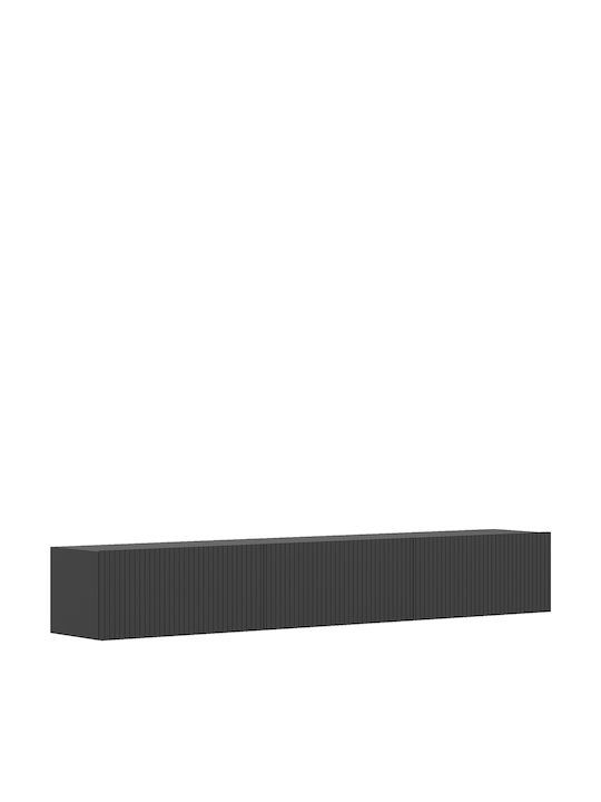 TV-Ständer mit LED-Beleuchtung aus Spanplatte M150xT31xH29cm