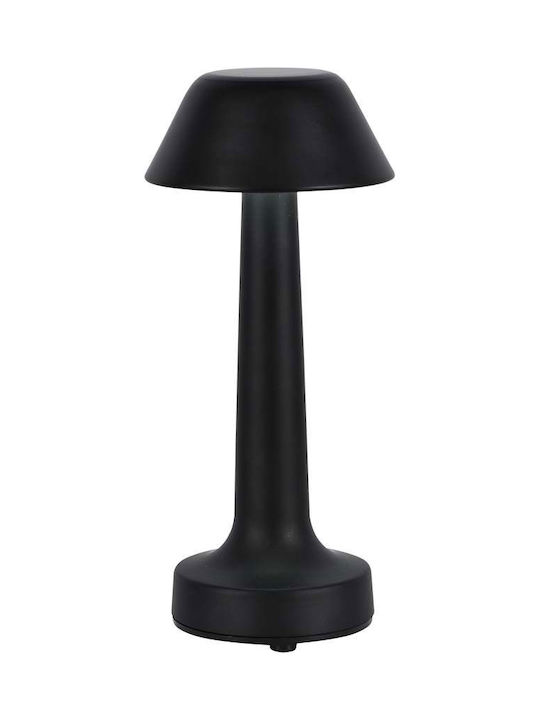 V-TAC Metall Tischlampe LED mit Schwarz Schirm und Basis
