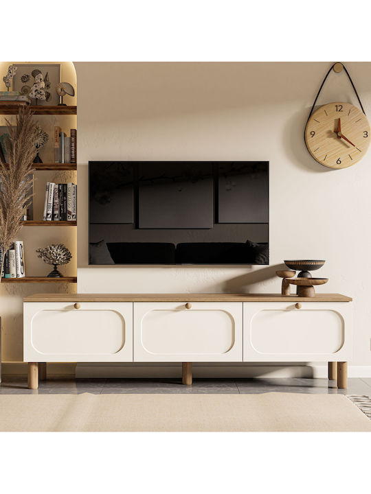 SteweHome TV-Ständer Gelb M180xT35xH50cm