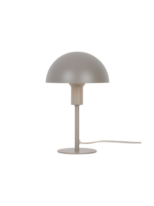 Nordlux Ellen Metal Table Lamp for Socket E14 with Brown Shade and Base