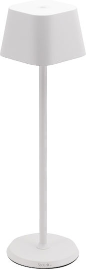 ArteLibre Georgina Metal Lampă de masă LED cu Abajur Alb și Bază ArteLibre Georgina Metal Lampă de masă LED cu Abajur Alb și Bază