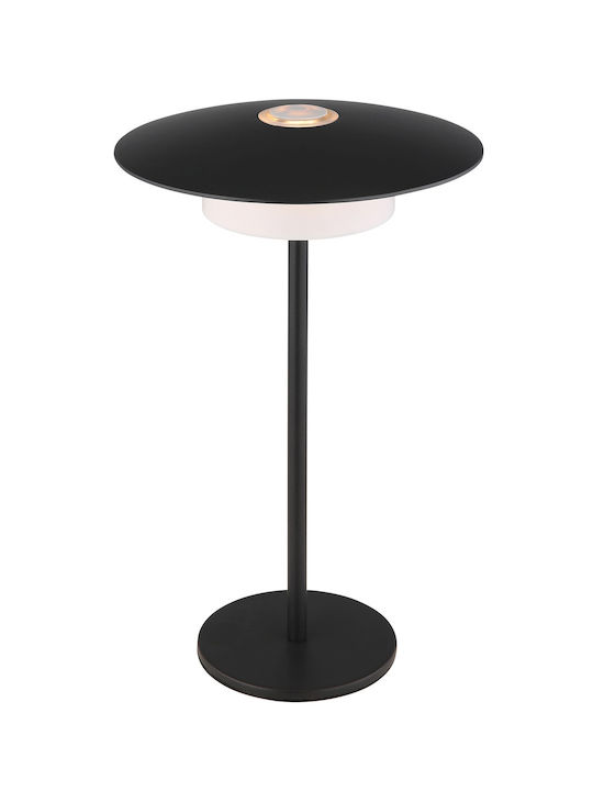 Globo Lighting Table Lamp LED with Black Shade and Base