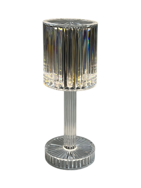 TnS Table Lamp with White Shade and Base