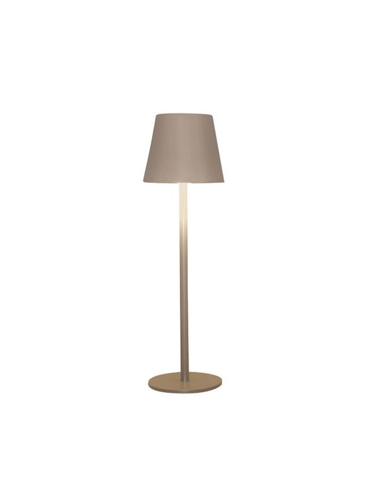 Anna's Collection Tischlampen mit Beige Hut und Basis