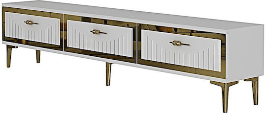 Stand TV De Podea Auriu 180x30x41cm