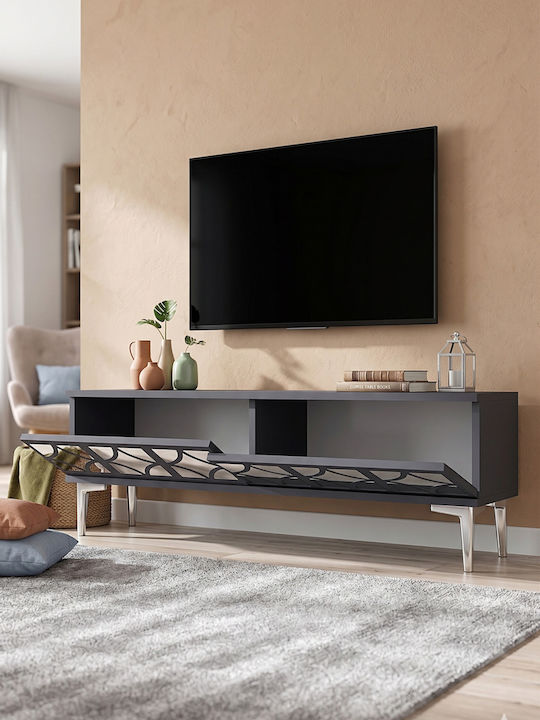 Modern TV Stand M120xD30xH41cm SteweHome