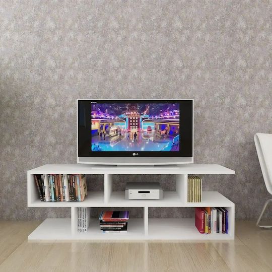 Έπιπλο TV Επιδαπέδιο Λευκό 120x30x40εκ. Έπιπλο TV Επιδαπέδιο Λευκό 120x30x40εκ.