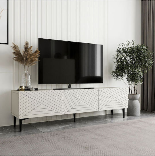 SteweHome TV-Ständer Beige M160xP30xH44cm