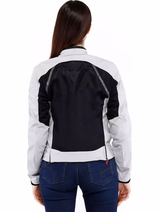 Dainese Air Frame 3 Summer Women's Riding Jacket Light Gray/Light Gray/Black