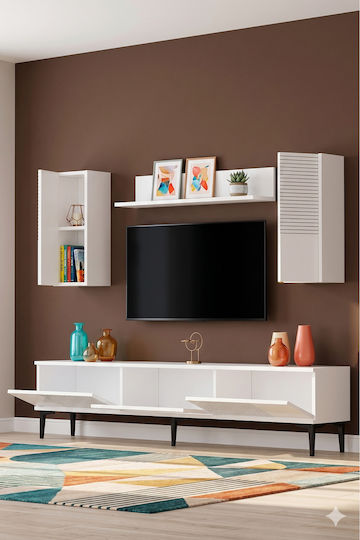 Έπιπλο TV Επιδαπέδιο Γκρι 180x30x41εκ. Έπιπλο TV Επιδαπέδιο Γκρι 180x30x41εκ.