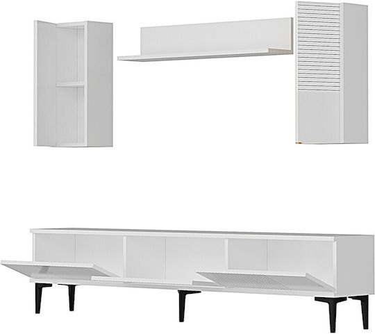 Compoziție pentru Living Gri cu Iluminare