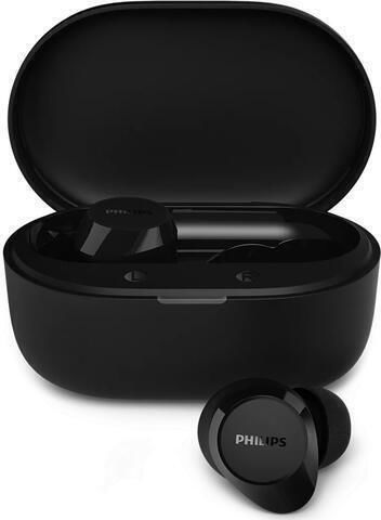 Philips TAT1300 In-ear Bluetooth Handsfree Headphones with Sweat Resistance and Charging Case Black
