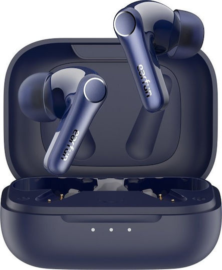 Earfun Air Pro 4 In-Ear Bluetooth Kopfhörer Mit Schweißbeständigkeit Und Ladekoffer Blau