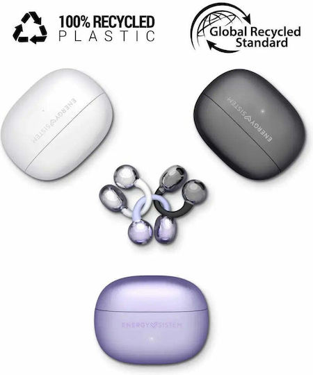 Energy Sistem ChicPods Open Ear Bluetooth Handsfree Earphones with Sweat Resistance and Charging Case Space