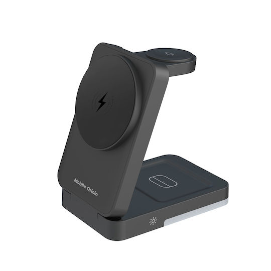 Mobile Origin Wireless Charger (Qi Pad) 15W Black (PW28)