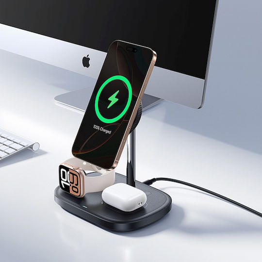 Baseus Qi2 Wireless Charger 45W Black (Enerfill FS41)