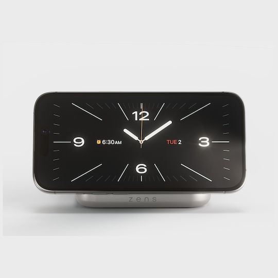Zens Încărcător Wireless (Qi Pad) 15W Alb (Nightstand)