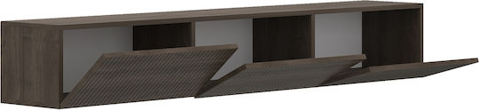 TV Stand with LED Lighting Synthetic Wood M150xD31xH29cm