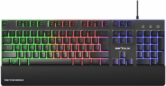 Serioux Nexor Гейминг Клавиатура с RGB Осветление (Английски US)