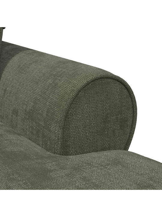 Recliner Fabric Green L157xW91xH91cm