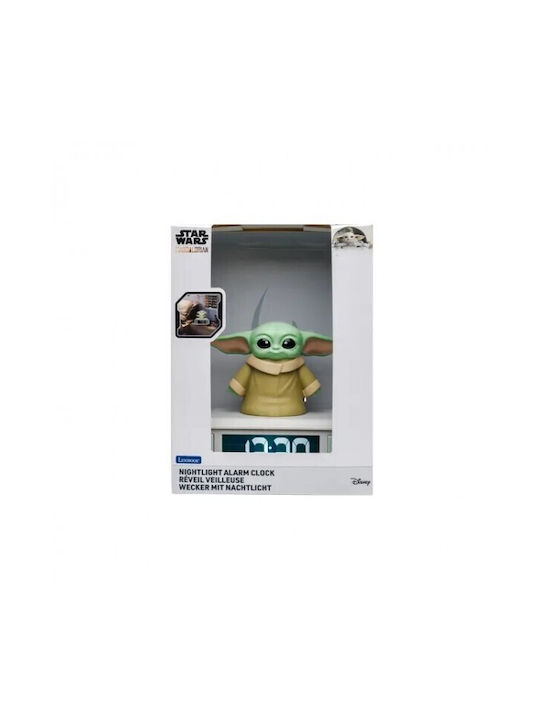 Lexibook Disney Star Wars Ψηφιακο Ξυπνητηρι Grogu 3d Φωτιστικη Φιγουρα Νυκτος Ηχητικα Εφε 25.rl800sw