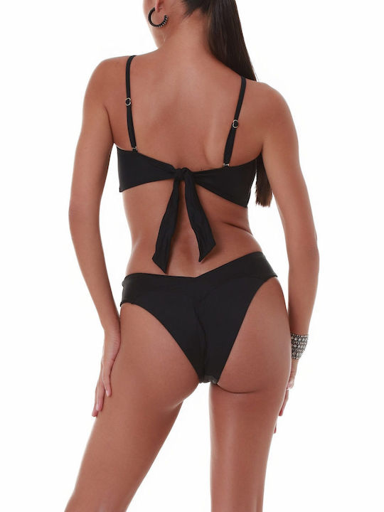 Bikini Slip Μαύρο