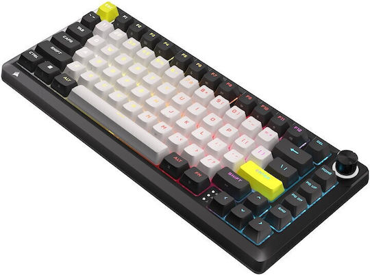 Corsair Makr Pro 75 Безжична Hall Effect Гейминг Клавиатура 75% с RGB осветление (Международен английски език)