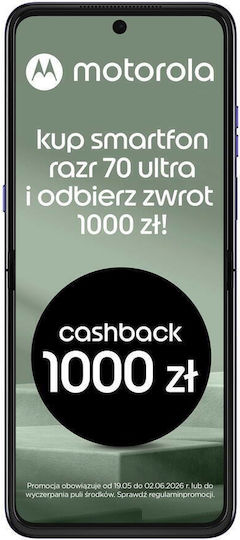 Motorola Razr 70 Ultra 5G 16/512GB Orient Blau