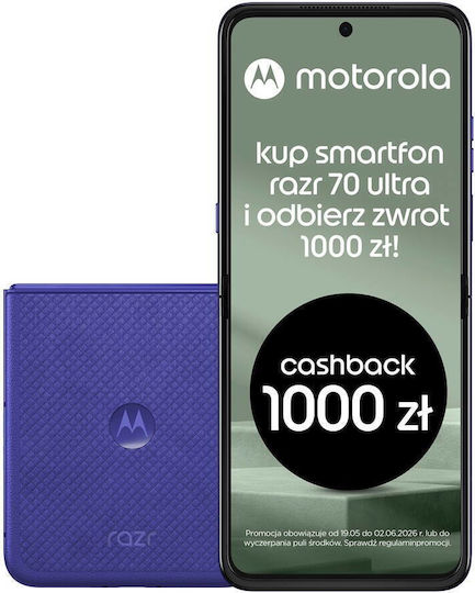 Motorola Razr 70 Ultra 5G 16/512GB Orient Blau