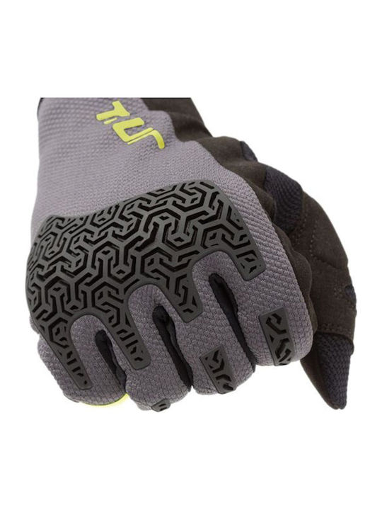 T.ur G-Light Summer Men's Motorcycle Gloves Anthracite/Yellow Fluo