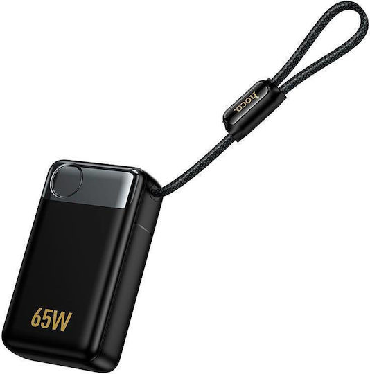 Hoco Q53 Power Bank 12000mAh 65W Power Delivery Μαύρο