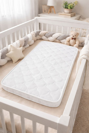 SteweHome Ортопедичен Матрак За Кошара 70cmx130cmx15cm