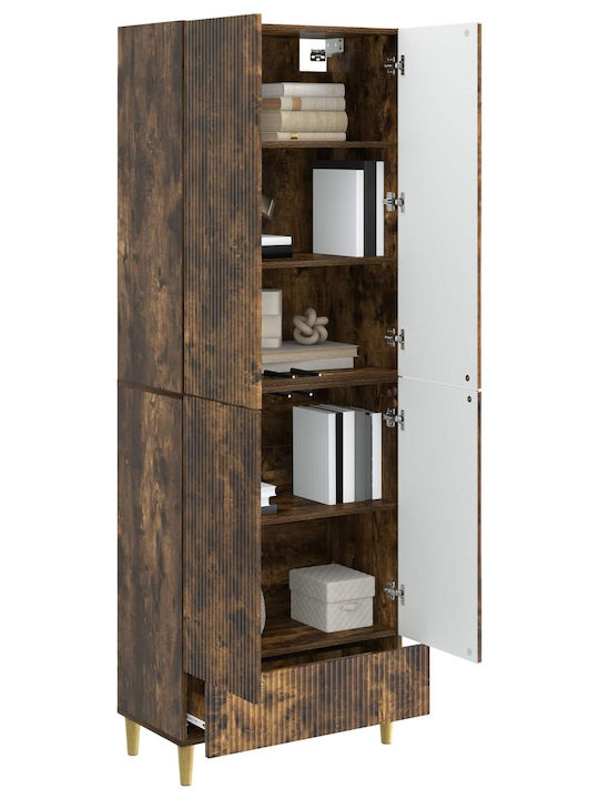 vidaXL Duschsäule Ohne Batterie 66cm Braun