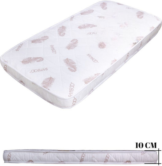 SteweHome Ортопедичен Матрак За Парко Креват SteweHome 70cmx130cmx10cm SteweHome Ортопедичен Матрак За Парко Креват SteweHome 70cmx130cmx10cm