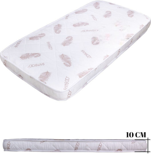SteweHome Ортопедичен Матрак За Парко Креват SteweHome 70cmx130cmx10cm