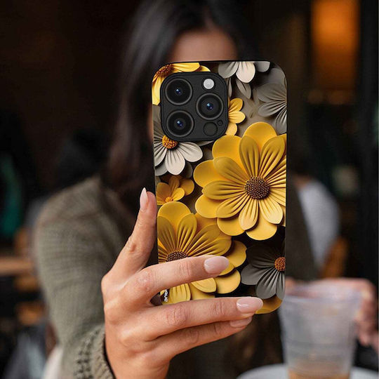 Sonique 3d Flower Series Case Motorola Moto G57 Power 5g Moto G67 Power 5g Yellow