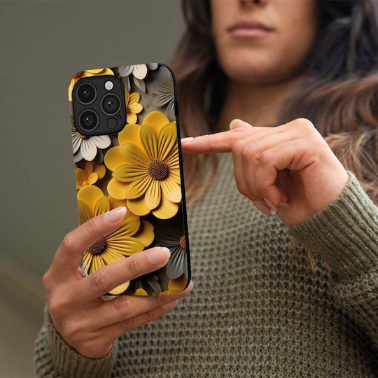 Sonique 3d Flower Series Case Motorola Moto G57 Power 5g Moto G67 Power 5g Yellow