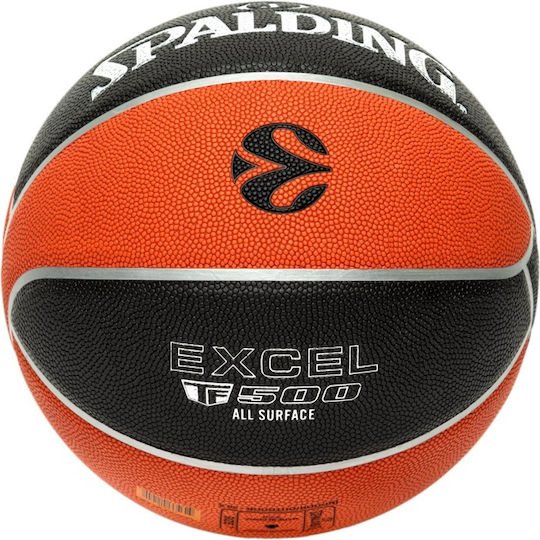 Spalding TF-500 EuroLeague Μπάλα Μπάσκετ Indoor/Outdoor